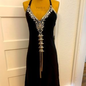 NWT. Unique party dress Haute Hippie.